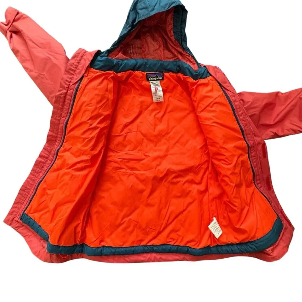 Patagonia Kids' 3 in 1 Jacket Coral Navy Blue Size M (10) Ski Snowboarding